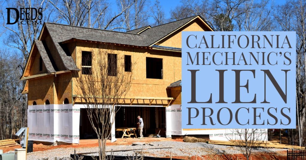 The California Mechanic's Lien Process