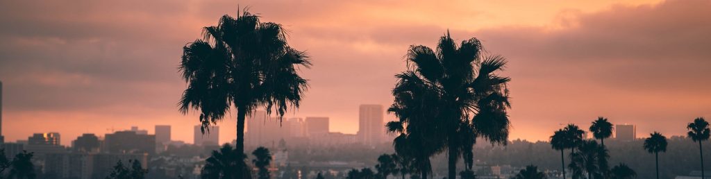 Image of a hazy skyline in California, story about tenancy in common real estate