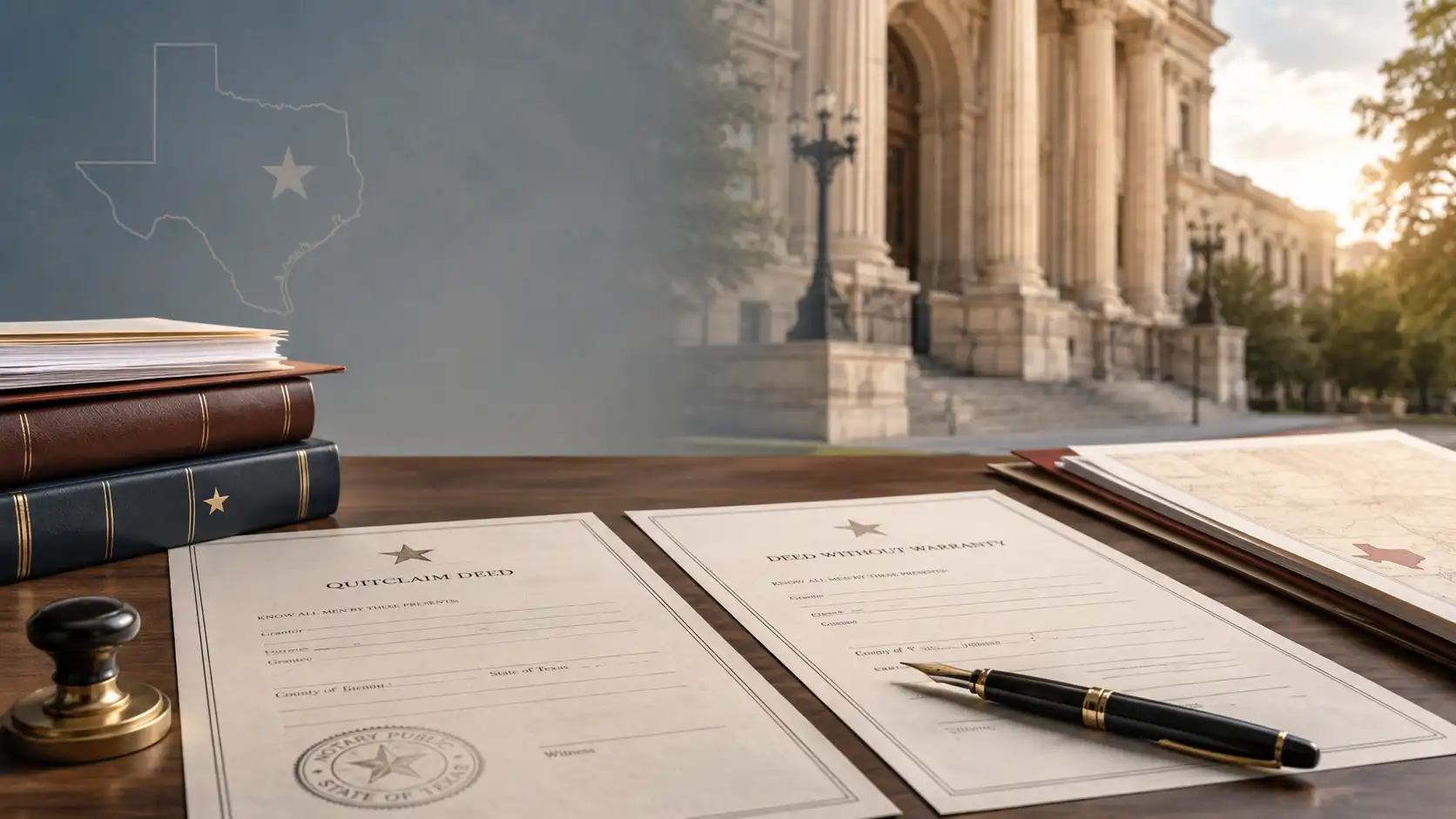Texas Quitclaim Deed vs. Deed Without Warranty: Facts, History, Uses, Warnings, and Traps