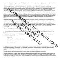 Saint Louis City Quit Claim Deed Guide