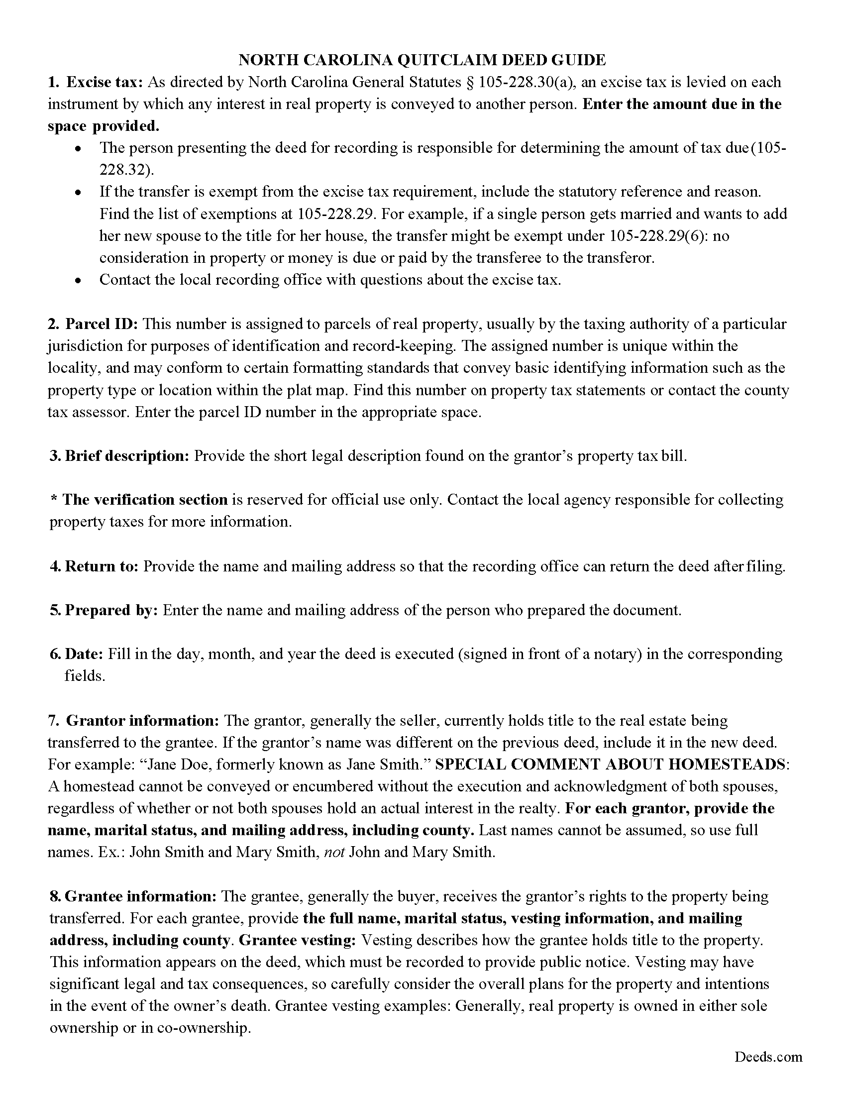 Haywood County Quitclaim Deed Guide