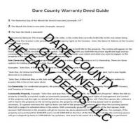 Warranty Deed Guide