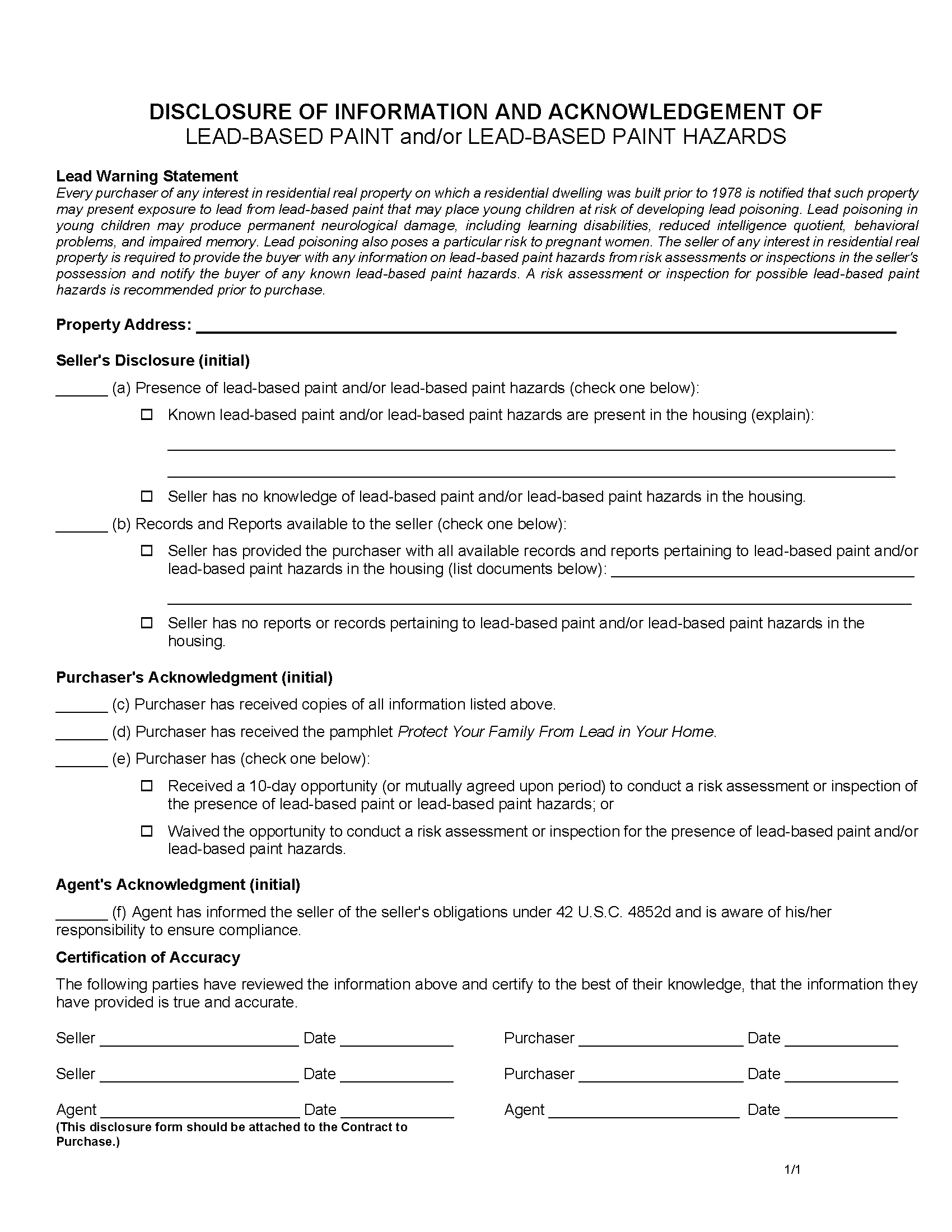Bucks County Installment Land Contract Form