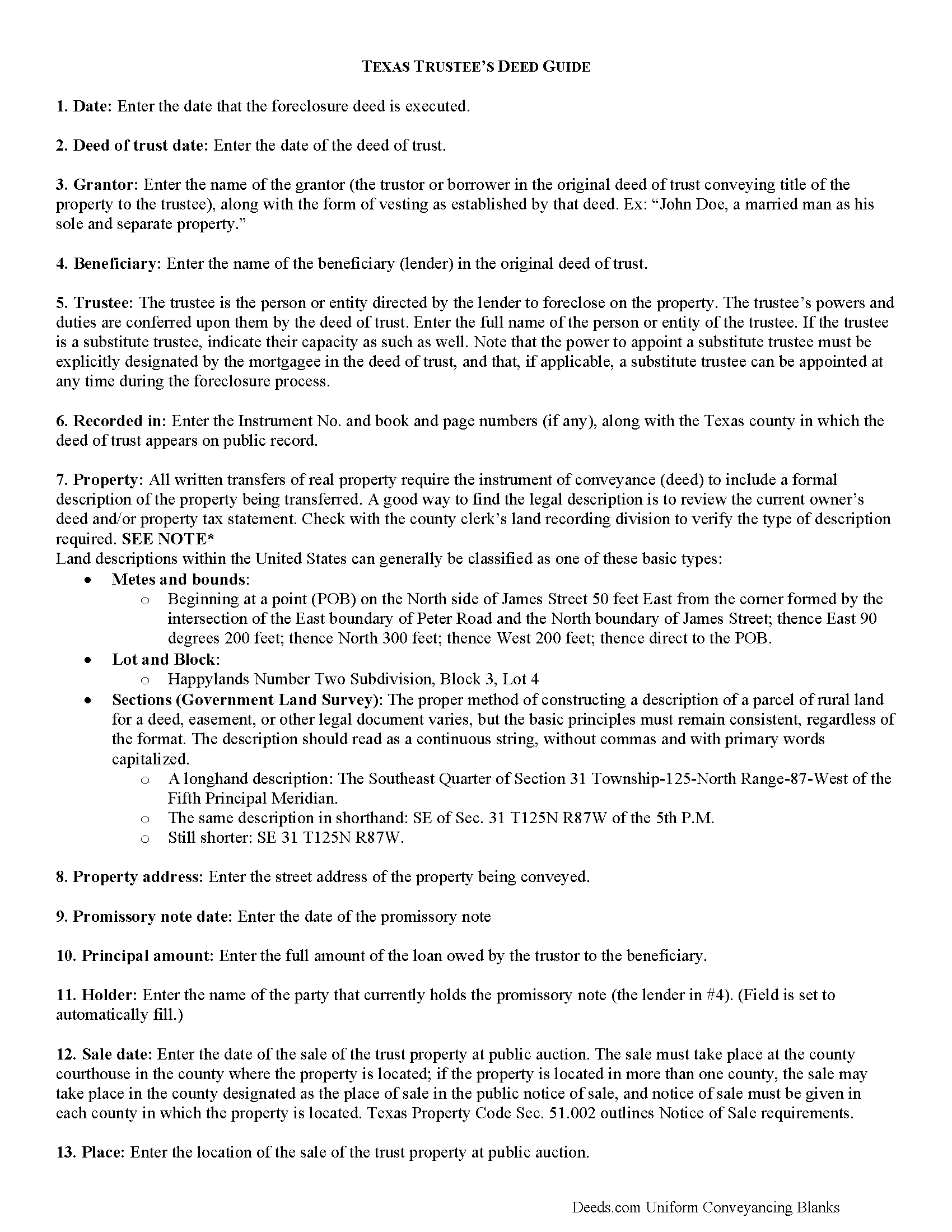 Denton County Deed Search