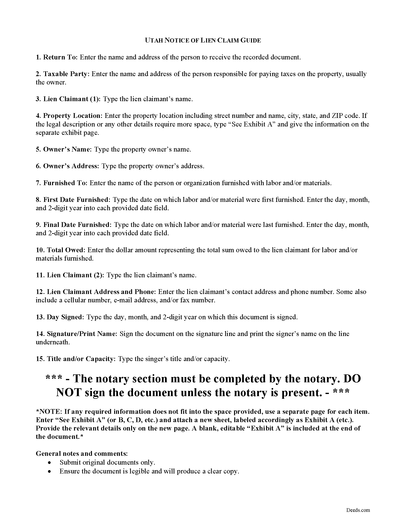 Davis County Notice of Claim Guide