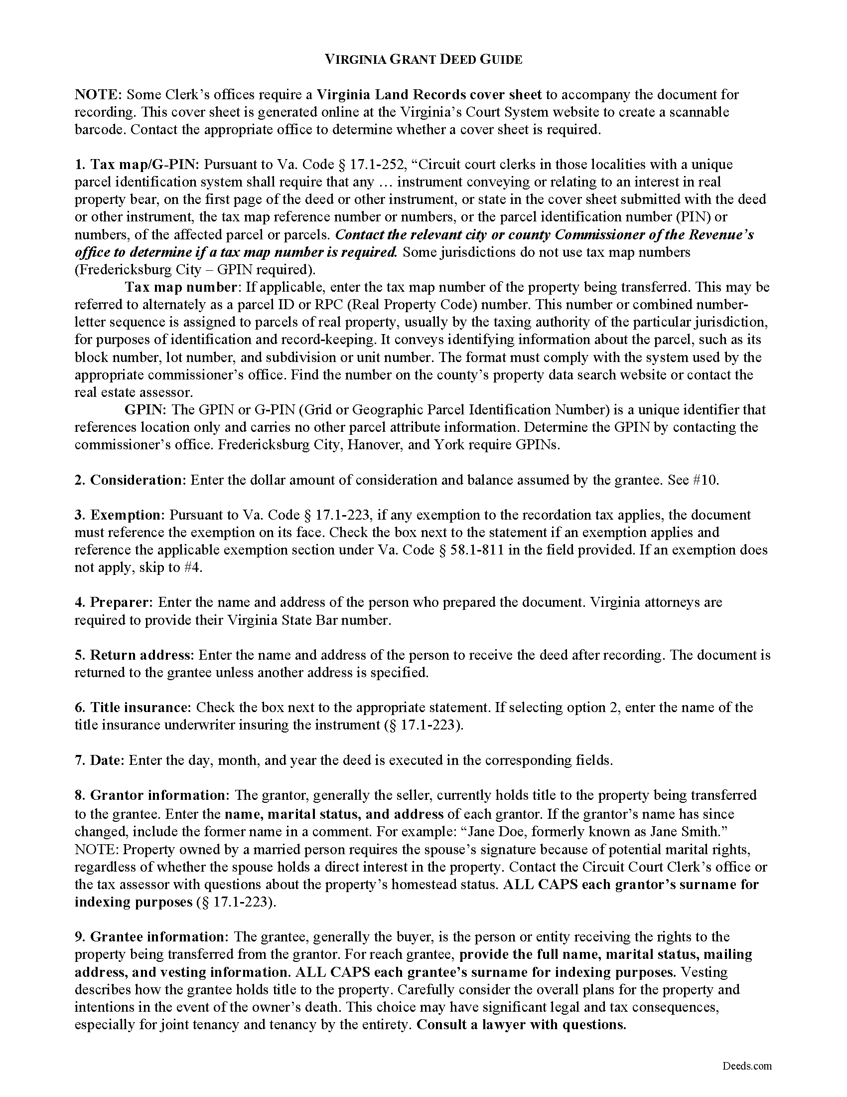 Orange County Grant Deed Guide