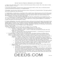 Marion County Personal Representative Deed of Sale Guide Page 1