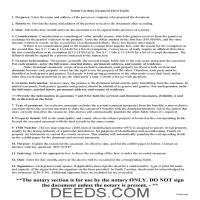 Marion County Easement Deed Guide Page 1