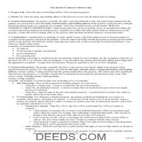 Warranty Deed Guide Page 1
