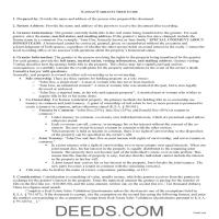 Chase County Warranty Deed Guide Page 1