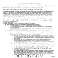 Warranty Deed Guide Page 1