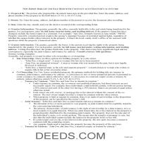 Passaic County Bargain and Sale Deed Guide Page 1