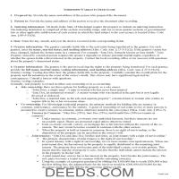 Warranty Deed Guide Page 1