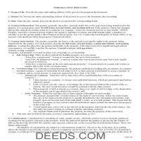 Nance County Grant Deed Guide Page 1