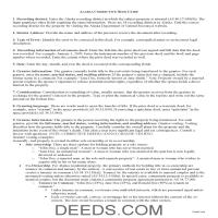 Correction Deed Guide Page 1