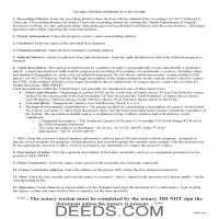 Bethel Borough Notice of Right to Lien Guide Page 1