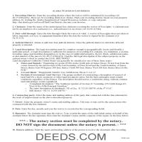Bethel Borough Waiver of Lien Rights Guide Page 1