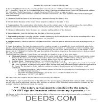 Release of Claim of Lien Guide Page 1