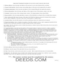 Independence County Claim of Mechanics Lien Guide Page 1