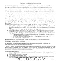 Waiver of Mechanic Lien Guide Page 1