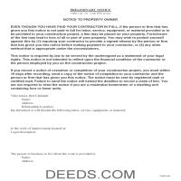 Alameda County Preliminary Notice Forms  California  Deeds.com