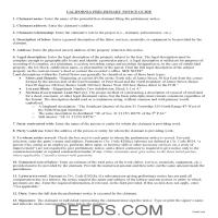 Orange County Preliminary Notice Guide Page 1