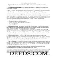 Hancock County Easement Deed Guide Page 1