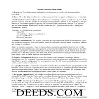 Denali Borough Easement Deed Guide Page 1