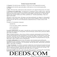 Escambia County Easement Deed Guide Page 1