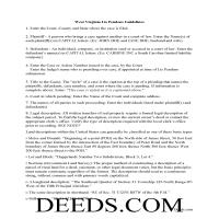 Wood County Lis Pendens Guide Page