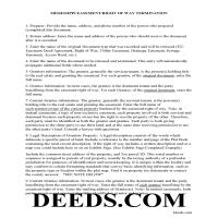 Grenada County Guidelines for Release of Easement Page 1