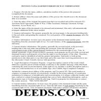 Guidelines for Release of Easement Page 1