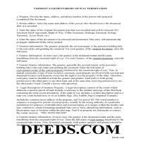 Washington County Guidelines for Release of Easement Page 1