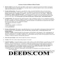 Coconino County Mineral Deed Guide Page 1