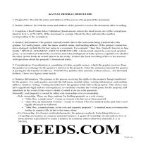 Greenwood County Mineral Deed Guide Page 1
