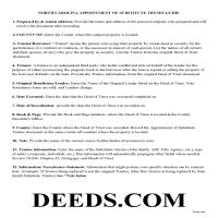 Camden County Appointment of Substitute Trustee Guidelines  Page 1