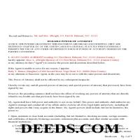 halifax durable county attorney carolina form north power deeds document included updated last