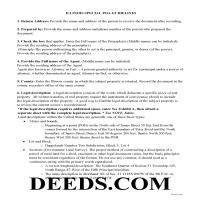 Edgar County Special Power of Attorney Guidelines Page 1
