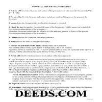 Mcduffie County Special Power of Attorney Guidelines Page 1