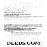 Pendleton County Limited POA Guidelines Page 1