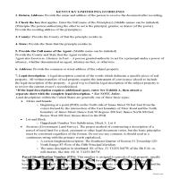 Marion County Limited POA Guidelines Page 1
