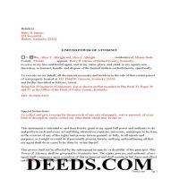 Henderson County Completed Example of the Limited POA Page 1