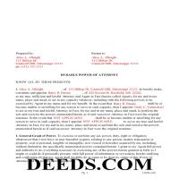 Lowndes County Completed Example of the General POA Page 1