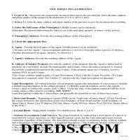 Hudson County Power of Attorney Guidelines Page 1