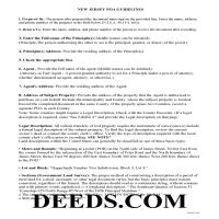 Hudson County Power of Attorney Guidelines Page 1