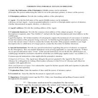 Addison County Power of Attorney Guidelines Page 1