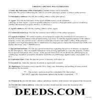 Fredericksburg City Limited Power of Attorney Guidelines Page 1