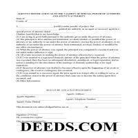 Agents Certification Form Page 1