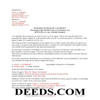 Charlotte County Completed Example of the Power of Attorney Page 1
