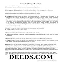 Hartford County Mortgage Deed Guidelines Page 1